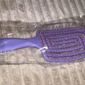 Vibrant Purple Paddle Hair Brush